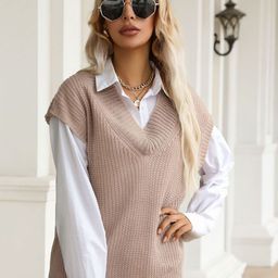 StyleCast Women Knitted Sweater Vest-image-28