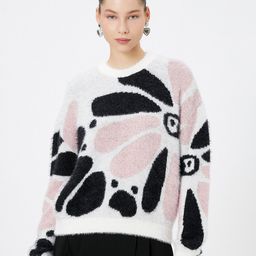 Koton Floral Self Design Pullover-image-37