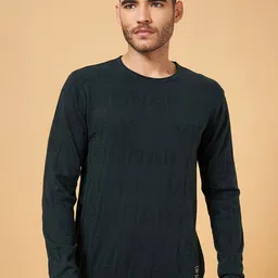 People Typography Self Design Pure Cotton Pullover-image-30