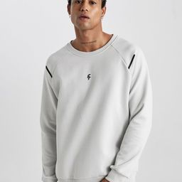 DeFacto Round Neck Pullover Sweatshirts-image-70