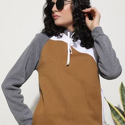 LULU & SKY  Colourblocked Hooded Pure Cotton Sweatshirt-picture-50