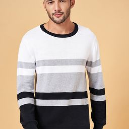BYFORD by Pantaloons Colourblocked Cotton Pullover-picture-15