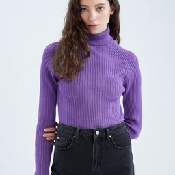 DeFacto Long Sleeves Cable Knit Pullover-image-18