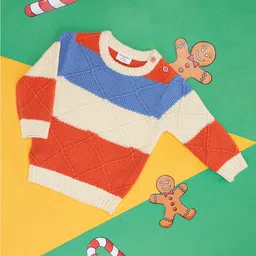 Pantaloons Baby Infants Boys Colourblocked Cotton Pullover-picture-20
