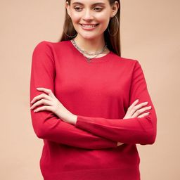 Gipsy Long Sleeves Acrylic Pullover-image-4