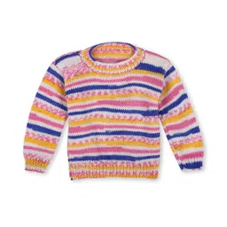 WINDROP SOLUTIONS Kids Striped Acrylic Pullover Sweater-picture-55
