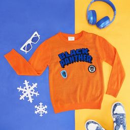 Pantaloons Junior Boys Typography Printed Acrylic Pullover-image-39