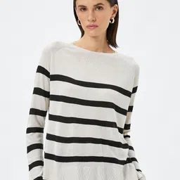Koton Striped Long Sleeves Pullover-27