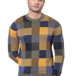 Celio Men Checked Pullover-picture-36