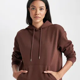 DeFacto Hooded Knitted Sweatshirt-picture-34