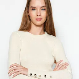 Trendyol Striped Pullover Sweater-image-33