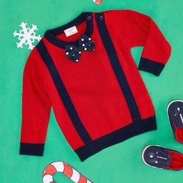 Pantaloons Baby Infants Boys Striped Cotton Pullover-picture-21