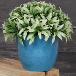 Crazy Sutra Blue Big Cup Shaped Ceramic Planter-53