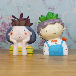 Wonderland Set of 2 Succulent Planters-12