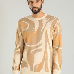 Indian Terrain Abstract Printed Pure Cotton Pullover-image-103