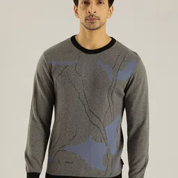 Indian Terrain Abstract Printed Pure Cotton Pullover-image-9