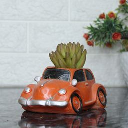 Wonderland Red Resin Car Succulent Planter Pot-52