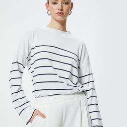Koton Women Striped Pullover-picture-31
