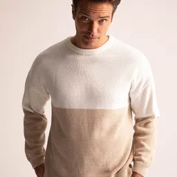 DeFacto Colourblocked Acrylic Pullover-picture-45
