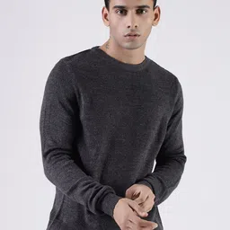 MR BUTTON Men Grey Pullover-image-82