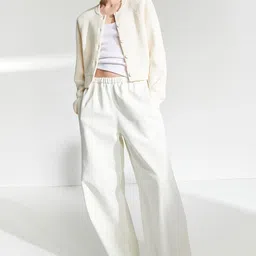 H&M Knitted Shoulder Pad Jacket-picture-24