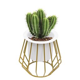 Homesake Cubist Table Top Designer Planters with Stand image 4