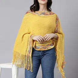 SHOWOFF Women Chevron Poncho-image-10