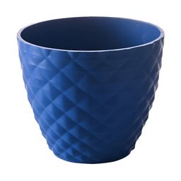 Kuber Industries Red & Blue 3 Pieces Textured Planters image 3