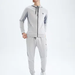 DeFacto Hooded Front-Open Sweatshirt image 5