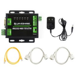 Waveshare Industrial RS232/RS485 to Ethernet Converter RS232/RS485 To Ethernet Converter Module Remote Access to Serial Devices For Industrial Applications (EU) - RS726Waveshare Industrial RS232/RS485 to Ethernet Converter RS232/RS485 To Ethernet Converter Module Remote Access to Serial Devices For Industrial Applications (EU) - RS726 image 2