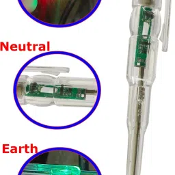 inditrust 3pc Electric Tester Pen for Electric current Testing, Voltage Tester Detector Analog Voltage Tester image 5