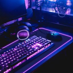 SEVENSPACE Large Extended RGB Gaming Mouse LED Gaming Desk Keyboard Pad Mat Mousepad image 3
