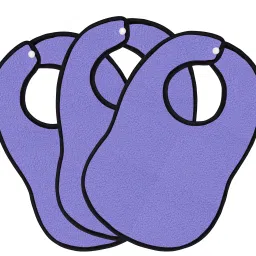 Double Layered Waterproof Baby Bibs Pack Of 3-image-78