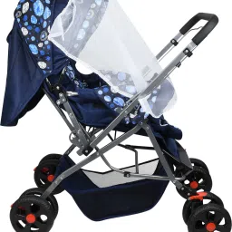 toyshoppee Pram & Stroller (Multi, Multicolor) Pram image 4