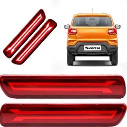 Maruti Spresso OEM all model reflector brake light rear bumber stylish accessory Car Reflector Light-image-90