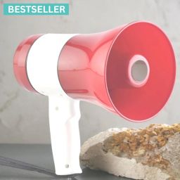 Handheld (Megaphone with Recorder) (Bhopu Talk Record Play) & Siren MusicEO135 Handheld (Megaphone with Recorder) Siren Music Loud Speaker for AnnouncingEO135 Outdoor, Indoor PA System-image-71