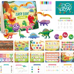 verilux Busy Book for Toddlers Preschool Learning Activities Educational Workbook-picture-32