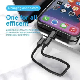 MobiSearch All In One Data cable set Multifunction Fast charging Universal Smart Adapter Earphone Cable Organizer image 5