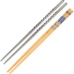 Eating, Cooking, Training, Chewing, Decorative Stainless Steel, Wooden Korean, Chinese, Japanese, Vietnamese Chopstick-image-58