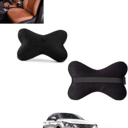 Black Memory Foam Car Pillow Cushion for Maruti Suzuki-image-55