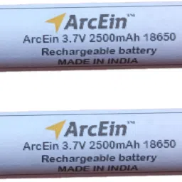 3.7V 2500mAh 18650 Rechargeable Lithium ionwith Button Top for DIY projects ,torchesBattery-picture-11