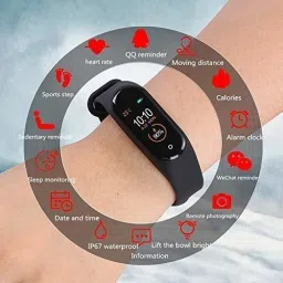 TECH POINT CRENTILA™M4 Touch Smart Band Watch image 2
