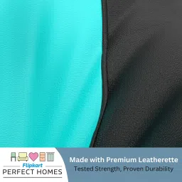 flipkart perfect homes XXXL FluffCloud Sofa With Free Cushion and Puffy , Teal::Black Teardrop Bean Bag With Bean Filling image 2