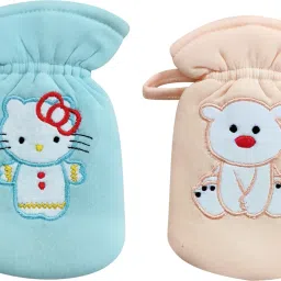 Hosiery Baby Feeding Bottle Cover, Embroided Patch Cartoon Suitable for 60-125ML-image-49
