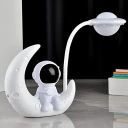 Astronaut LED Desk Lamp SpaceMan Moon Night Light with USB Rechargeable for Kids Table Lamp-10