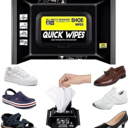 Sahaj Enterprise Shoe Cleaner Wipes Disposable Travel Portable Sports, Synthetic Leather, Nubuck, Canvas Shoe Cleaner-image-8