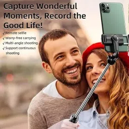 LIMBRO selfie stick with tripod for mobile Holder-Bluetooth Remote Tripod Bluetooth Selfie Stick image 3