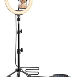 SUNWARE 10“ Ring light with Tripod Stand -7 feet for reels, video stream and Selfie Ring Flash-picture-13
