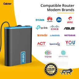 Oakter mini ups 12v wi-fi Power Backup for Router image 4