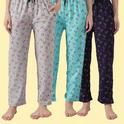 fit n fame Pack of 3 Women Pyjama-picture-2